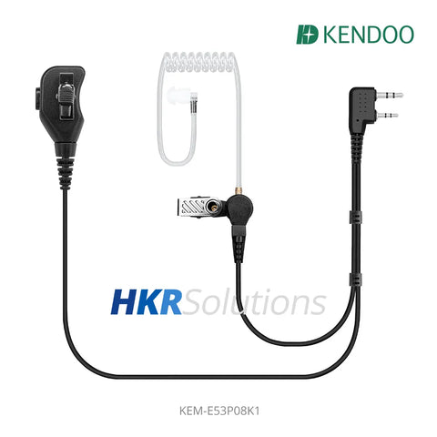 KEM-E53P08K1 Two-way Radio Acoustic tube Earphone