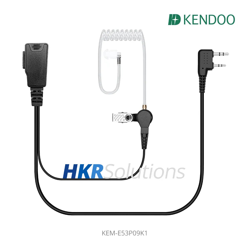 KEM-E53P09K1 Two-way Radio Acoustic tube Earphone