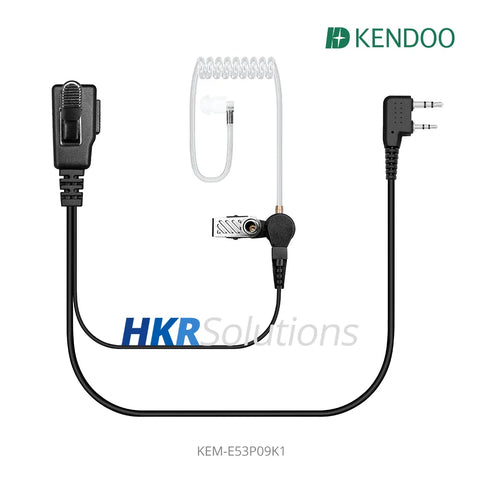 KEM-E53P09K1 Two-way Radio Acoustic tube Earphone