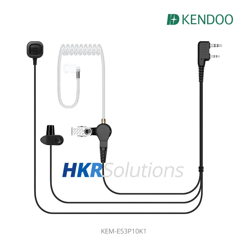 KEM-E53P10K1 Two-way Radio Acoustic tube Earphone