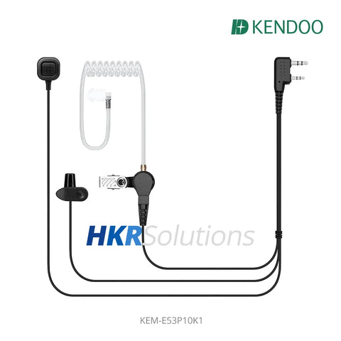 KEM-E53P10K1 Two-way Radio Acoustic tube Earphone