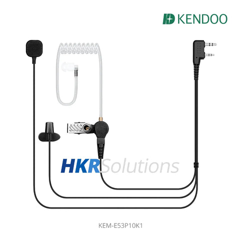 KEM-E53P10K1 Two-way Radio Acoustic tube Earphone