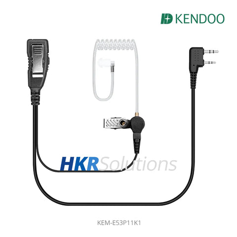  KEM-E53P11K1 Two-way Radio Acoustic tube Earphone