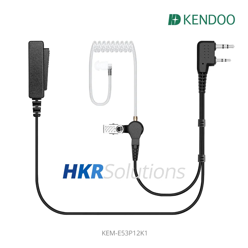 KEM-E53P12K1 Two-way Radio Acoustic tube Earphone