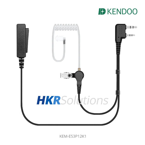 KEM-E53P12K1 Two-way Radio Acoustic tube Earphone