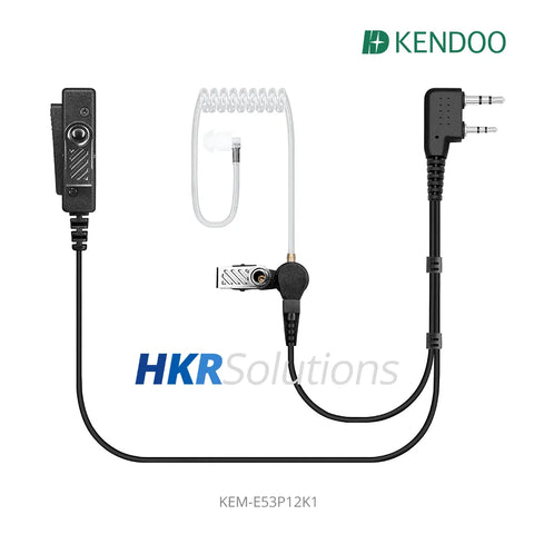 KEM-E53P12K1 Two-way Radio Acoustic tube Earphone