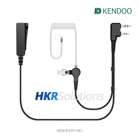 KEM-E53P15K1 Two-way Radio Acoustic tube Earphone