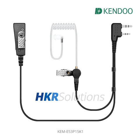 KEM-E53P15K1 Two-way Radio Acoustic tube Earphone