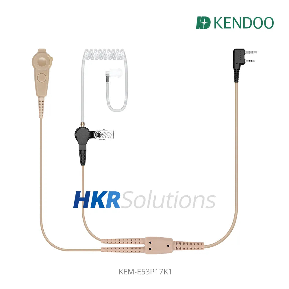 KEM-E53P17K1 Two-way Radio Acoustic tube Earphone