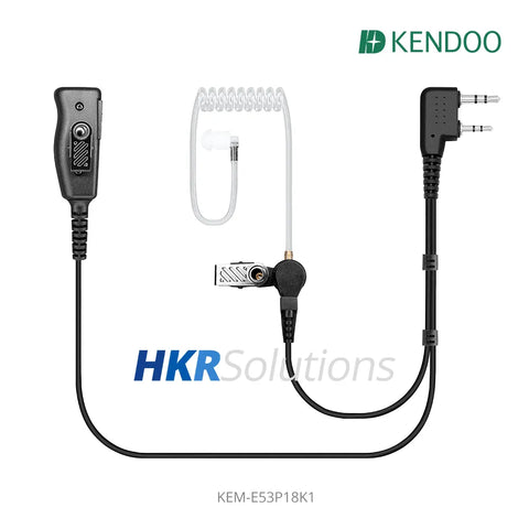 KEM-E53P18K1 Two-way Radio Acoustic tube Earphone