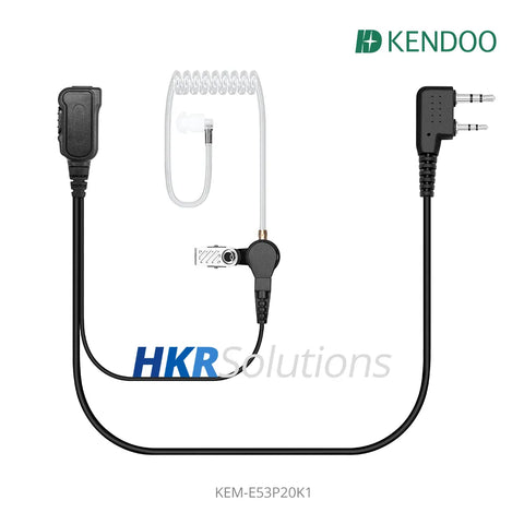 KEM-E53P20K1 Two-way Radio Acoustic tube Earphone