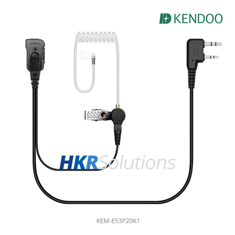 KEM-E53P20K1 Two-way Radio Acoustic tube Earphone