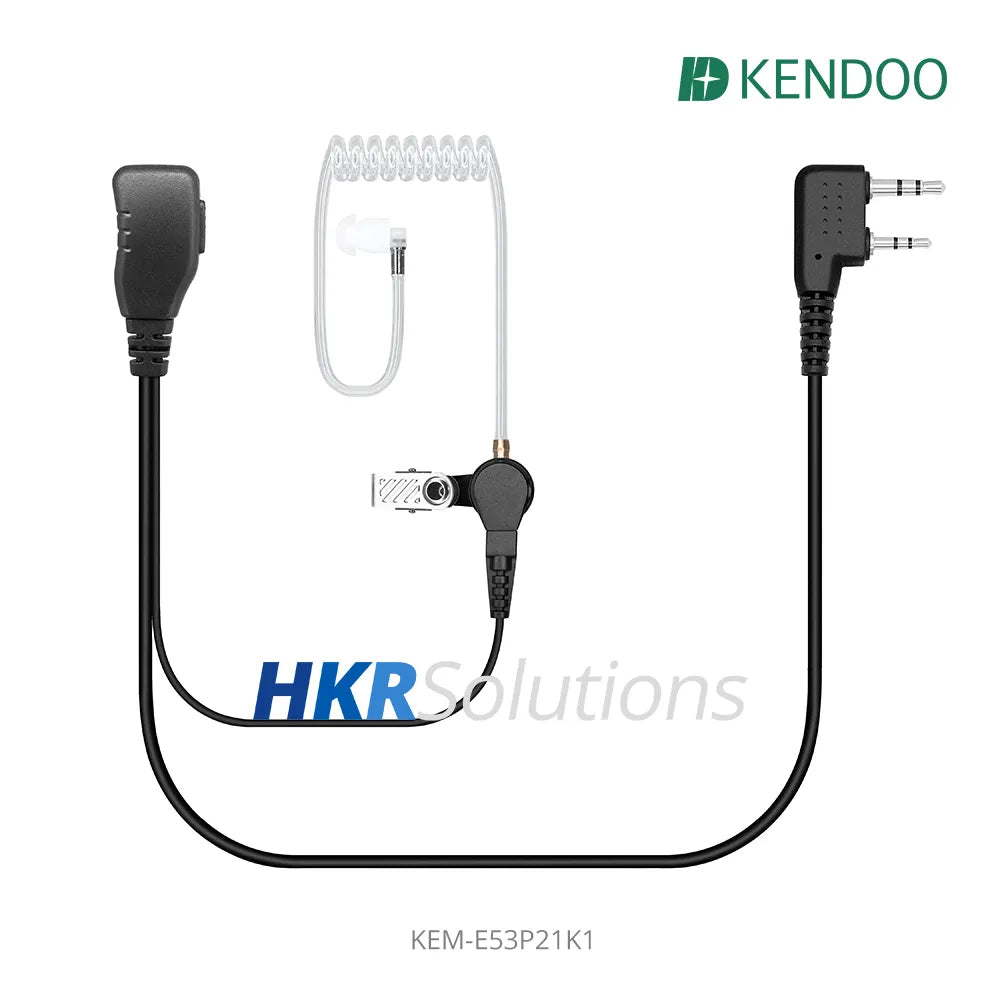 KEM-E53P21K1 Two-way Radio Acoustic tube Earphone