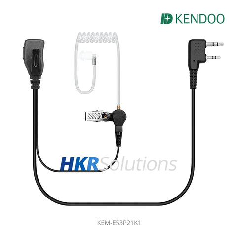 KEM-E53P21K1 Two-way Radio Acoustic tube Earphone