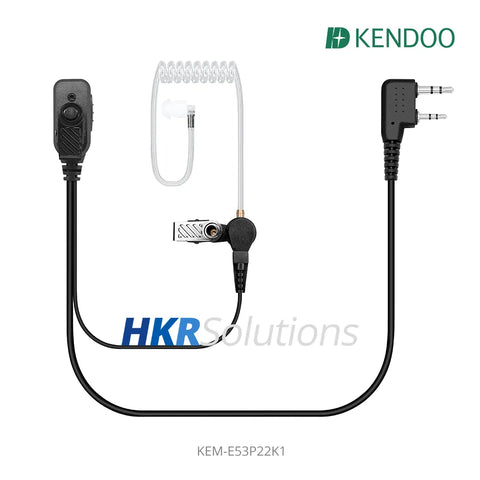 KEM-E53P22K1 Two-way Radio Acoustic tube Earphone