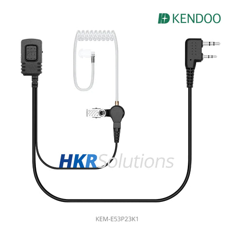 KEM-E53P23K1 Two-way Radio Acoustic tube Earphone