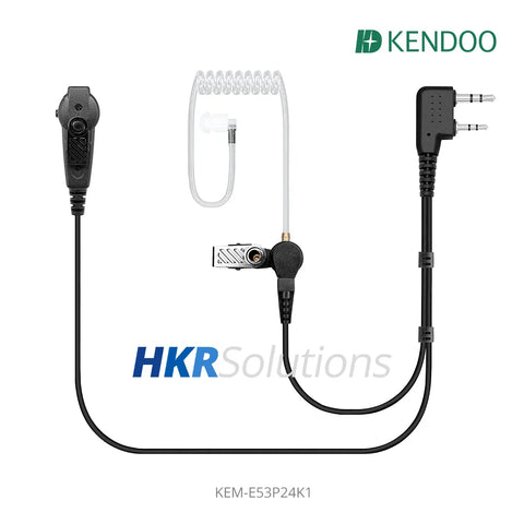 KEM-E53P24K1 Two-way Radio Acoustic tube Earphone