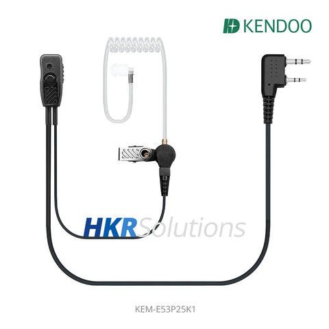 KEM-E53P25K1 Two-way Radio Acoustic tube Earphone