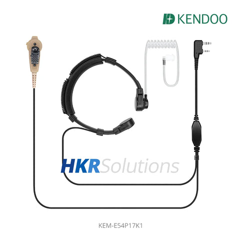 KEM-E54P17K1 Two-way Radio Acoustic tube Earphone