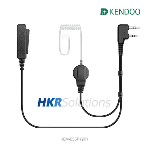 KEM-E55P12K1 Two-way Radio Acoustic tube Earphone