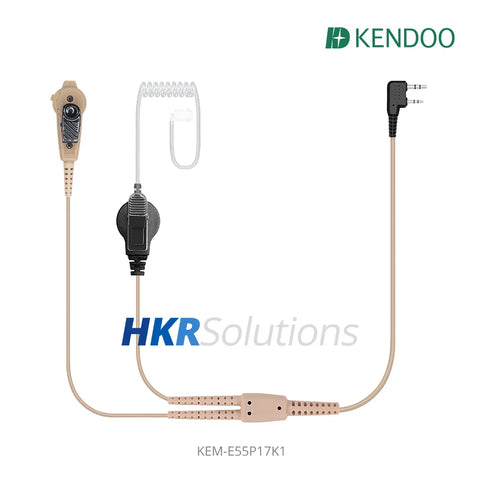 KEM-E55P17K1 Two-way Radio Acoustic tube Earphone