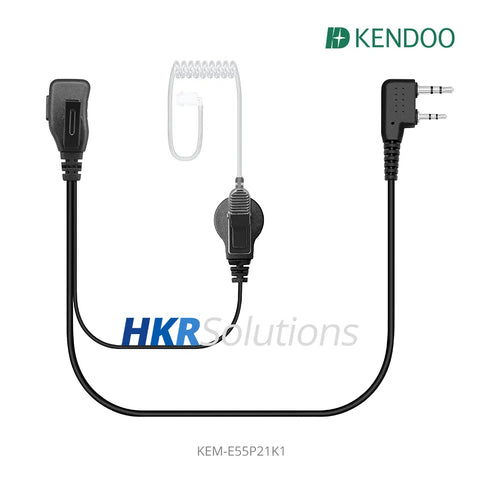 KEM-E55P21K1 Two-way Radio Acoustic tube Earphone