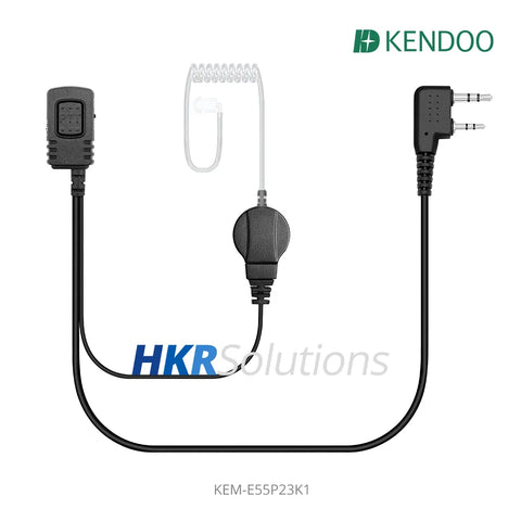 KEM-E55P23K1 Two-way Radio Acoustic tube Earphone