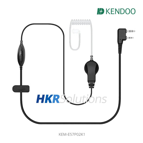 KEM-E57P02K1 Two-way Radio Acoustic tube Earphone