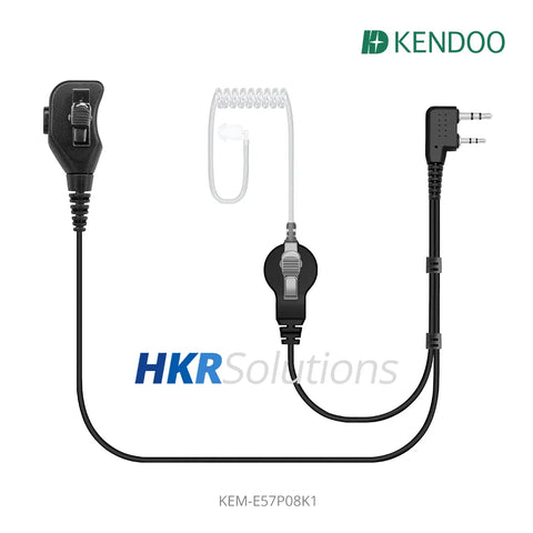 KEM-E57P08K1 Two-way Radio Acoustic tube Earphone