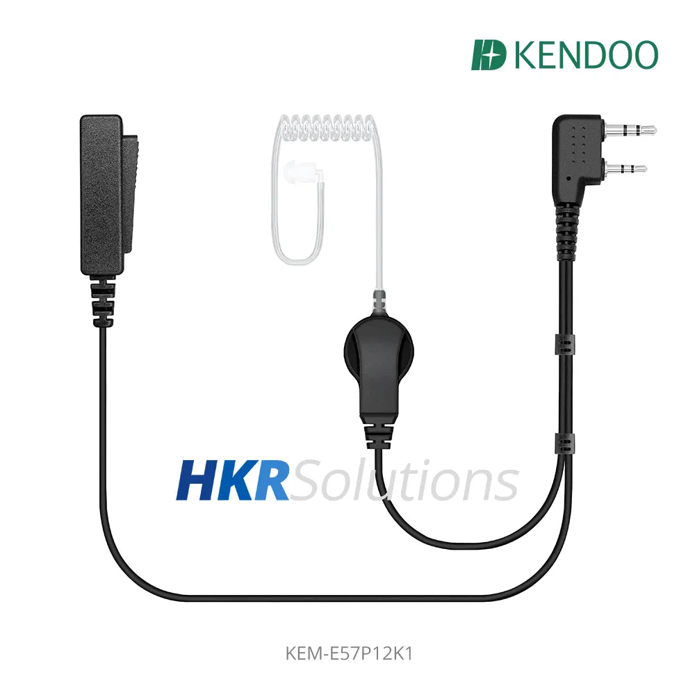 KEM-E57P12K1 Two-way Radio Acoustic tube Earphone