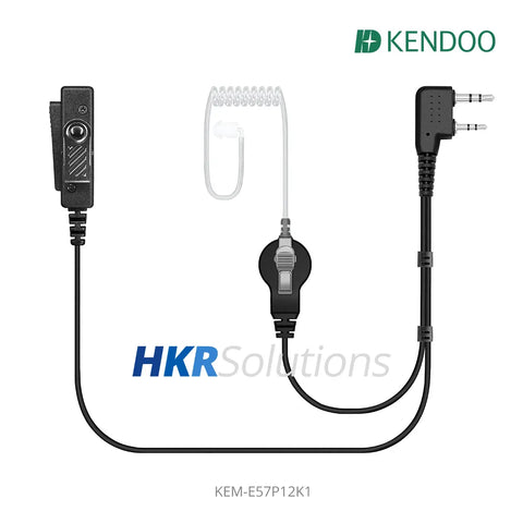 KEM-E57P12K1 Two-way Radio Acoustic tube Earphone