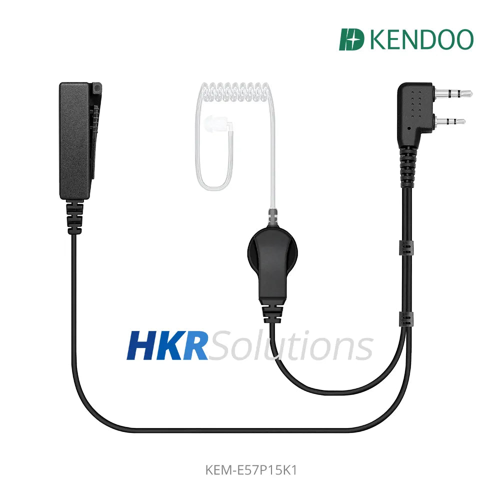 KEM-E57P15K1 Two-way Radio Acoustic tube Earphone