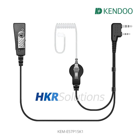 KEM-E57P15K1 Two-way Radio Acoustic tube Earphone