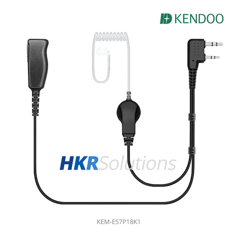 KEM-E57P18K1 Two-way Radio Acoustic tube Earphone