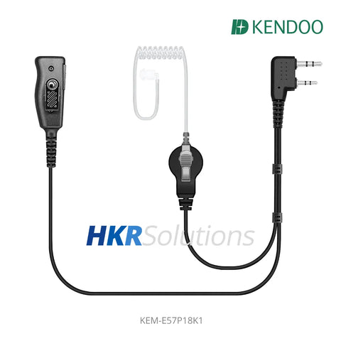 KEM-E57P18K1 Two-way Radio Acoustic tube Earphone