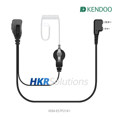 KEM-E57P21K1 Two-way Radio Acoustic tube Earphone