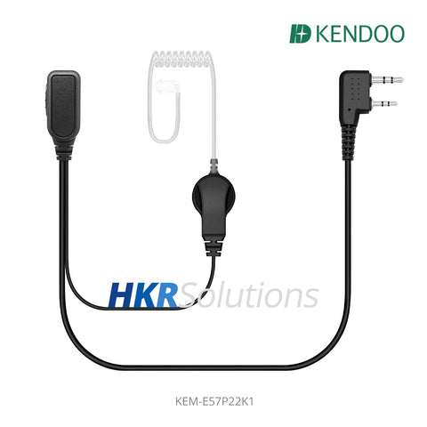 KEM-E57P22K1 Two-way Radio Acoustic tube Earphone