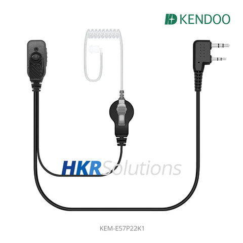 KEM-E57P22K1 Two-way Radio Acoustic tube Earphone