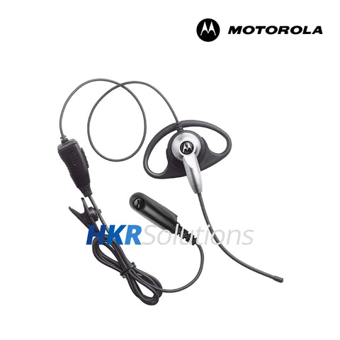 MOTOROLA MDPMLN4653 D-Style Earset With Flexible Boom Microphone, In-Line PTT, VOX Switch