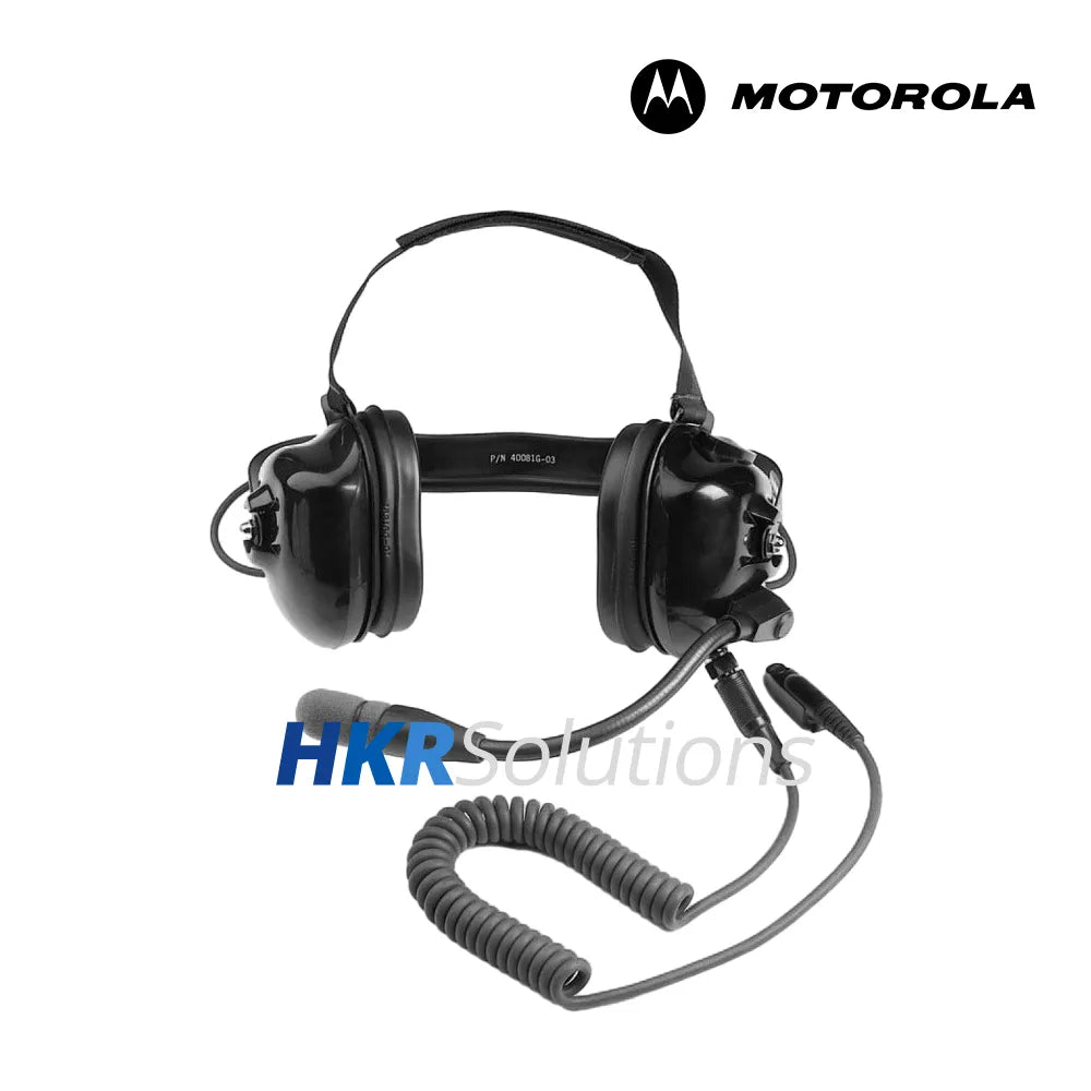 MOTOROLA MDRMN4020B Heavy Duty Headset With Ear Cup PTT