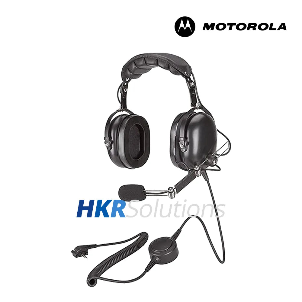 MOTOROLA MH-201A4B Boom Microphone Heavy Duty Headset