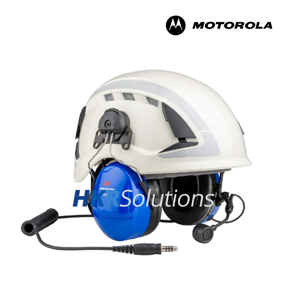 MOTOROLA MT72H540P3E-50 ATEX Twin-Cup Hard hat-Mount Headset With Nexus Jack