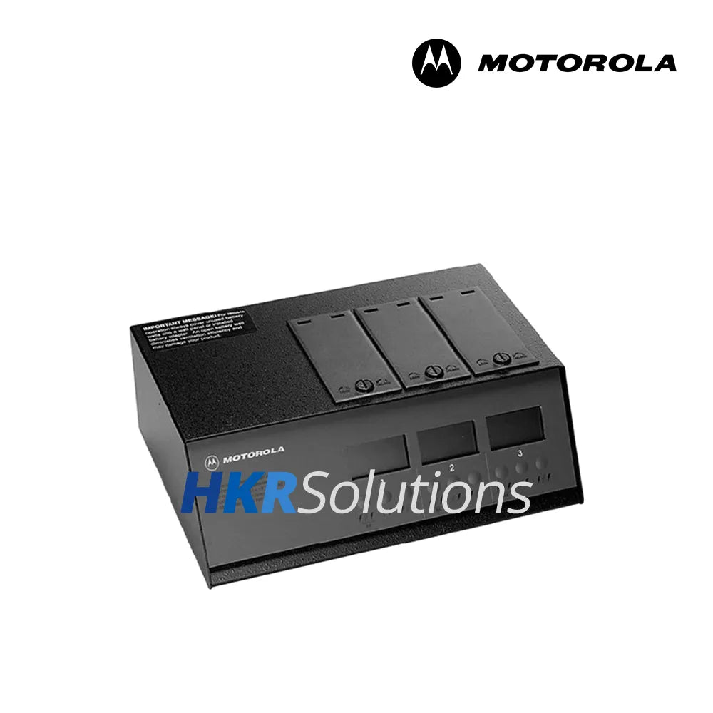 MOTOROLA NDN4005B 3-Station Battery Maintenance System Plus 110V AC