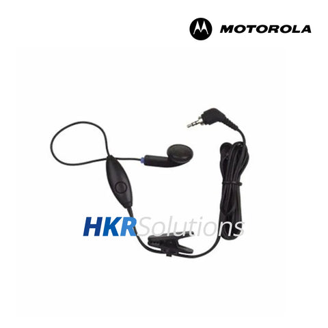 MOTOROLA NNTN4033A Earpiece With Microphone And Remote PTT, Black