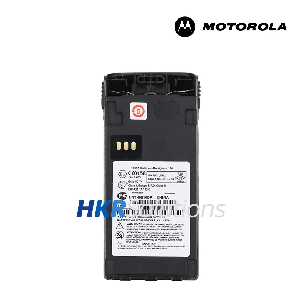 MOTOROLA NNTN5510BR Li-ion Ultra High Capacity Battery, 1650mAh