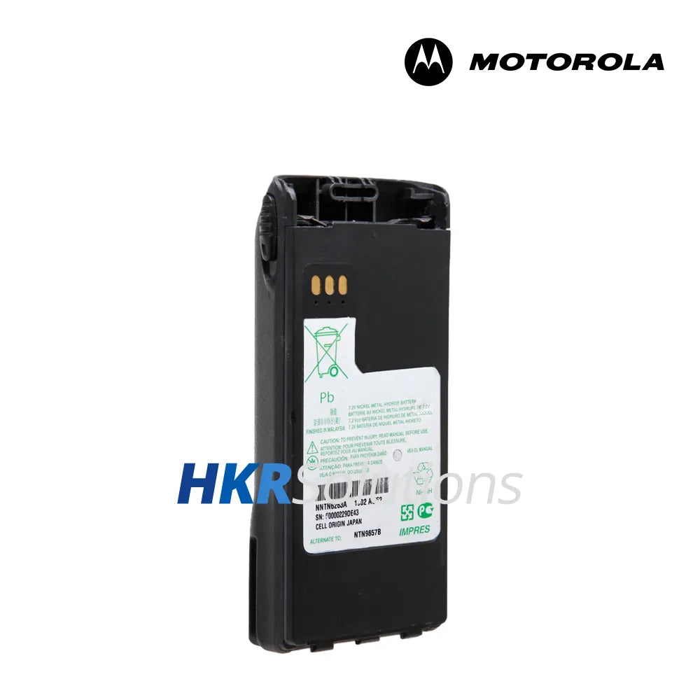 MOTOROLA NNTN6263A NiMH Battery, 2000mAh, IMPRES, Intrinsically Safe