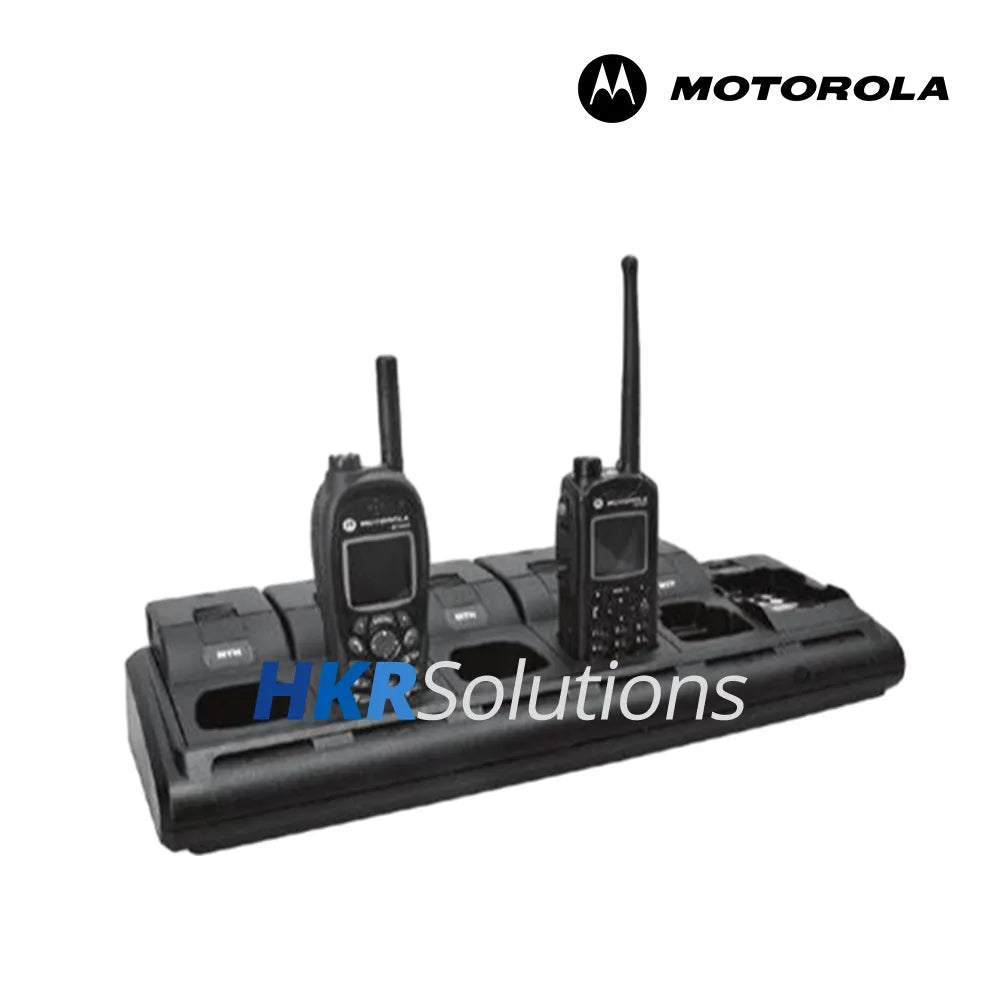 MOTOROLA NNTN6899A Multi-Unit Charger With 6 Way Radio Pocket With KOR Plug