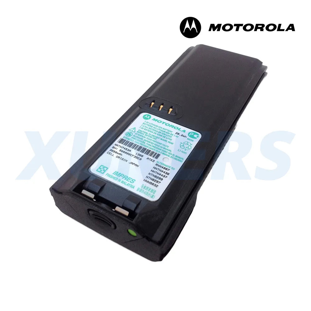 MOTOROLA NNTN7453 Li-ion Battery, 4100mAh, MPRES, IP68 Intrinsically Safe, FM