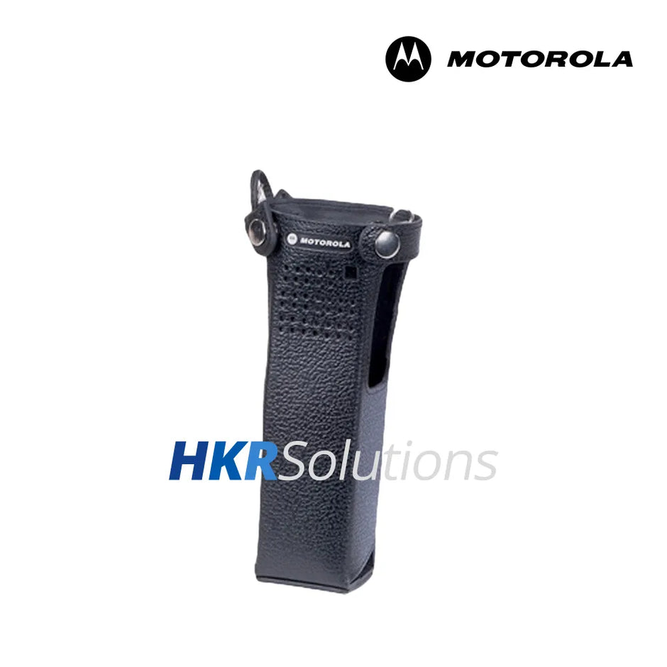 MOTOROLA NNTN8115 Leather Carry Case With D-Ring And 2.75 Inch Swivel Belt Loop