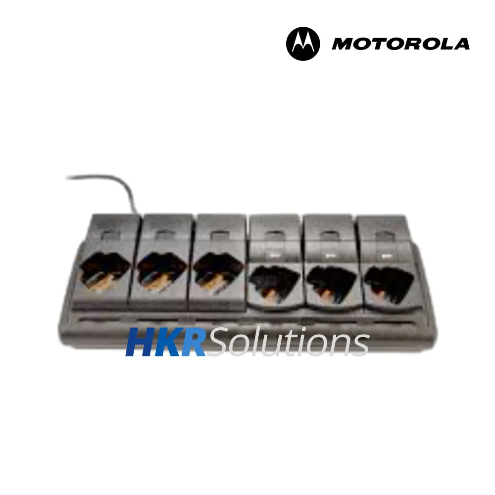 MOTOROLA NNTN8146 iTM enabled 6-Pocket Radio Charger With USB Ports With UK Plug